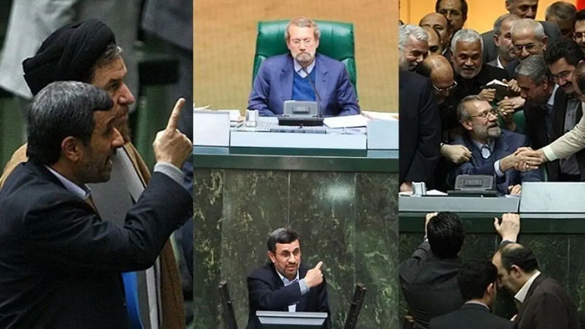 ناگفته‌های فیلم احمدی‌نژاد علیه لاریجانی‌ها