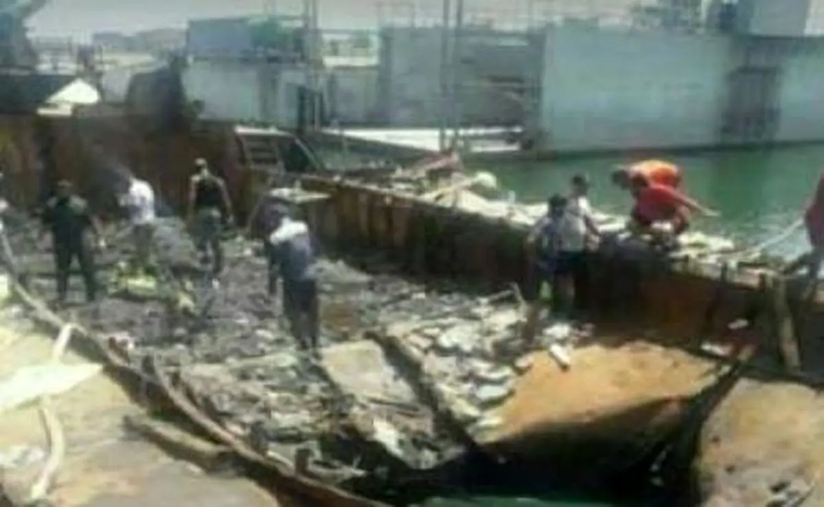 تحقیق در مورد ناوچه کنارک ادامه دارد