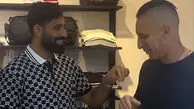 هدایای ویژه کنعانی زادگان به مربی پرسپولیس؛ کنعانی بوتیک افتتاح کرد