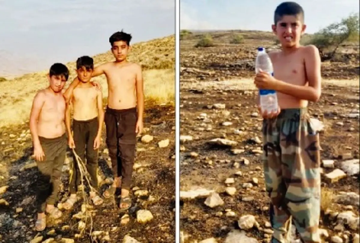 قهرمانان کوچک آتش‌سوزی زاگرس