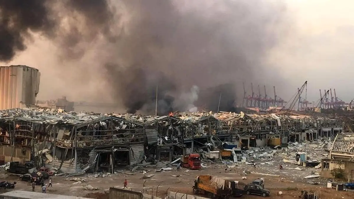 اولین گمانه‌زنی‌ها درباره علت انفجار بزرگ در بیروت