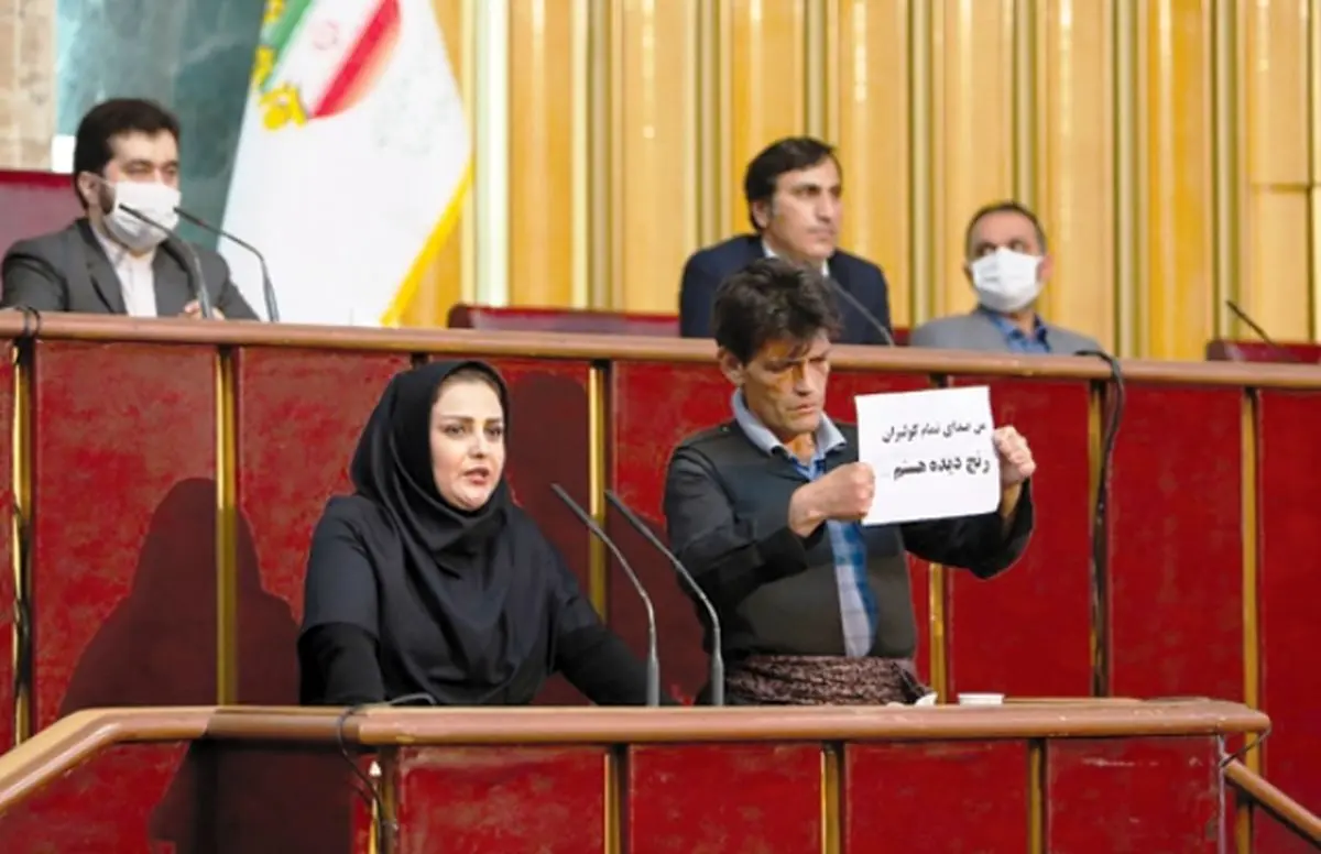 نطق پرشور هلاله امینی درباره محرومیت کولبران