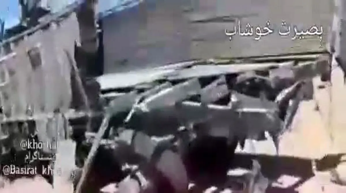 ببینید | تصادف زنجیره‌ای در محور سبزوار با ۱۴کشته