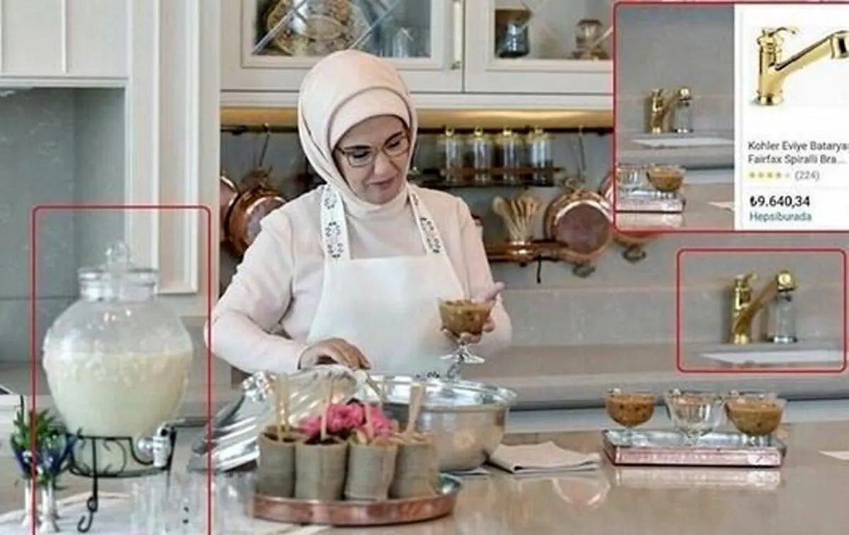 نذری پختن زن اردوغان در ترکیه جنجال به‌ پا کرد