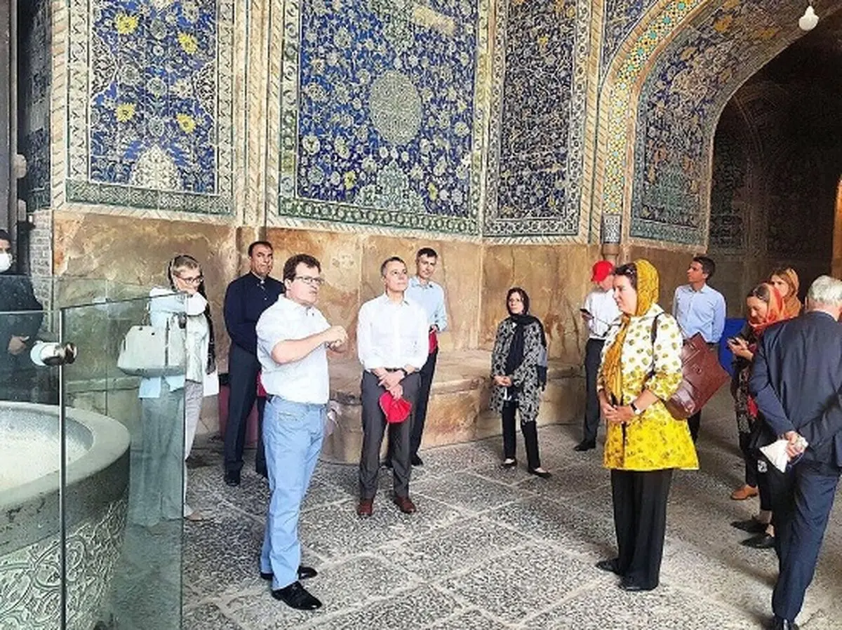 وزیر خارجه سوئیس در اصفهان