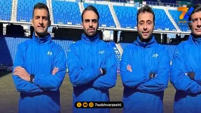 قضاوت تیم داوری ایران در لیگ نخبگان آسیا