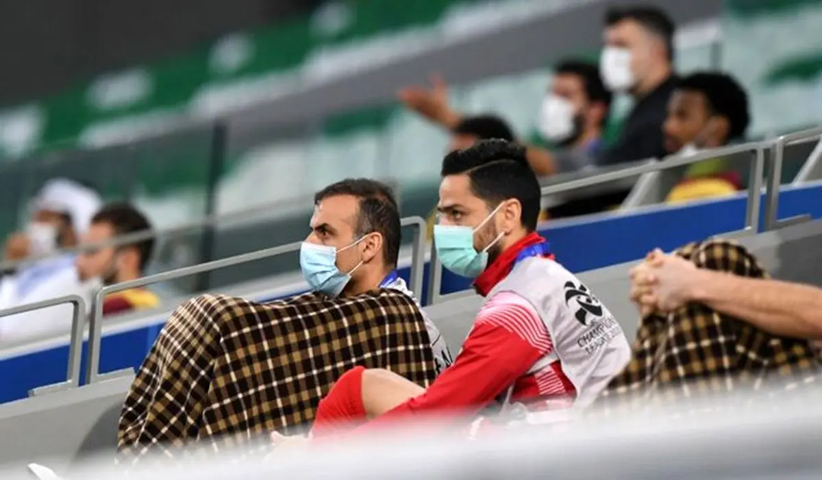 تبلیغ فوتبال قطر با کمک عکس نیمکت پرسپولیس