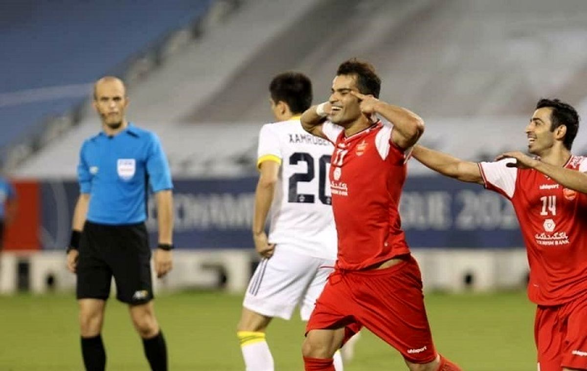 ببینید | پرسپولیس ۲-۰ پاختاکور؛ گلهای آل کثیر