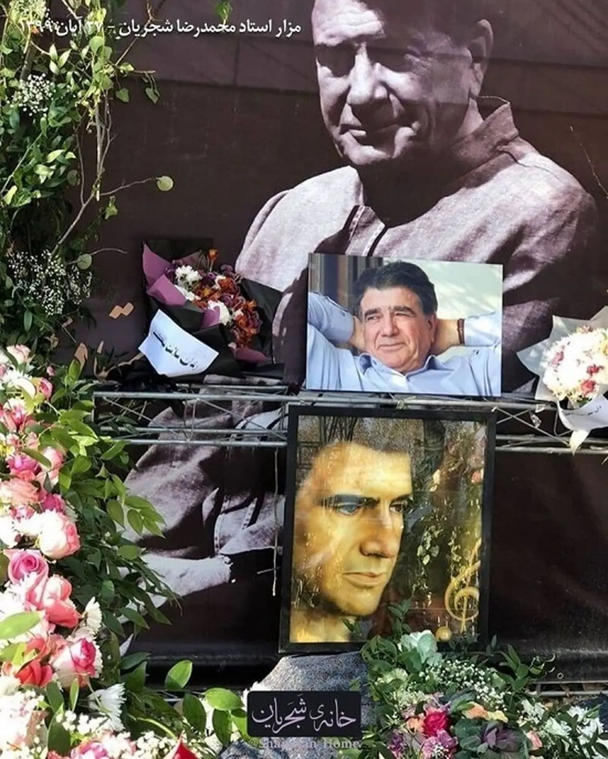 چهلم استادشجریان در سکوت