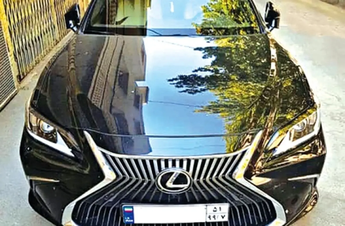 ‌لکسوس ES350 ‌لاکچری‌ترین سدان گذرموقت ایران