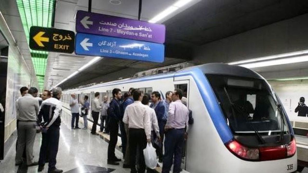 خودکشی مرد ۶۰ساله در خط سه مترو تهران
