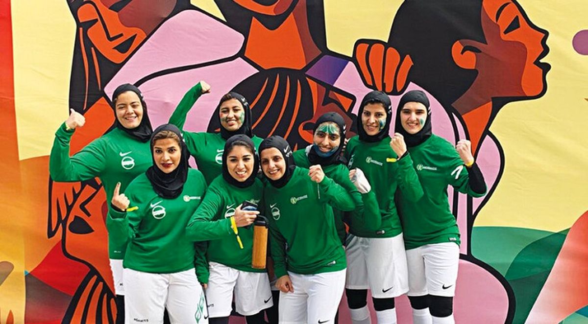 لیگ فوتبال زنان عربستان بدون حجاب اجباری را ببینید