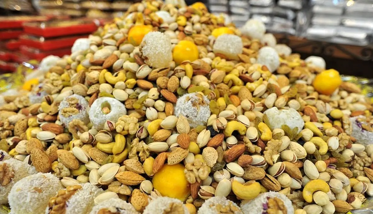 قیمت آجیل و شیرینی شب یلدا اعلام شد