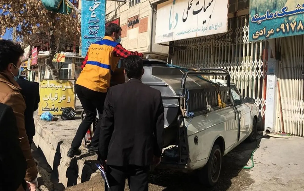 کشف و ضبط شیر آلوده و مخلوط با آب در یاسوج