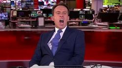 ویدئو | خمیازه گوینده BBC روی آنتن زنده