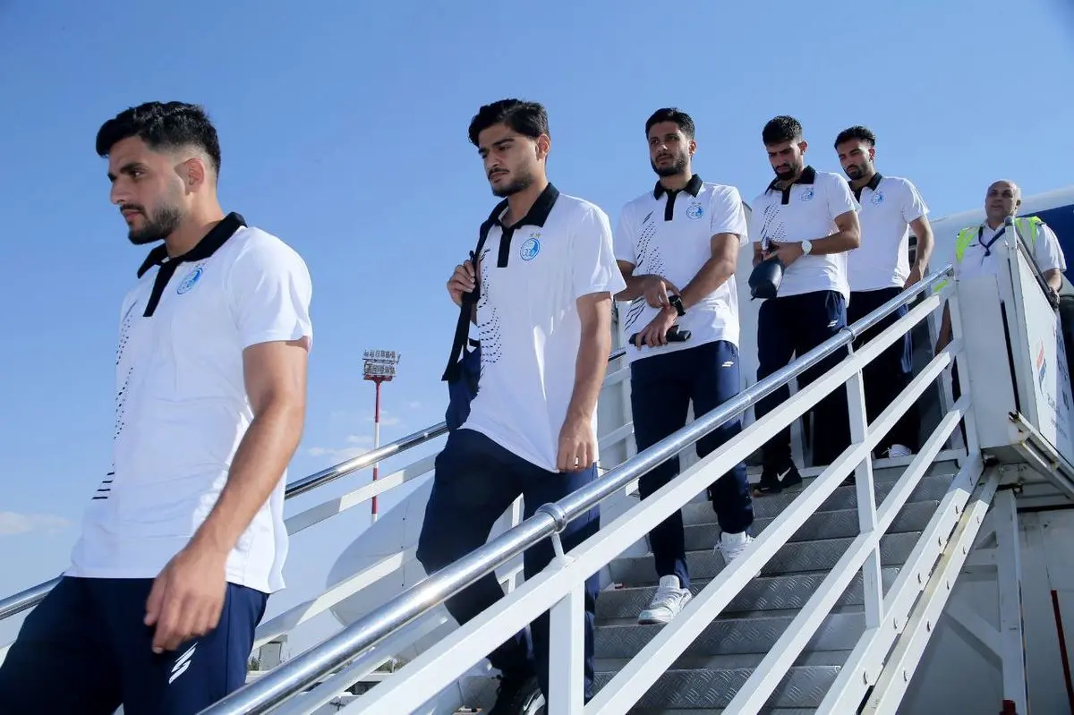 استقلال به اصفهان رسید+عکس