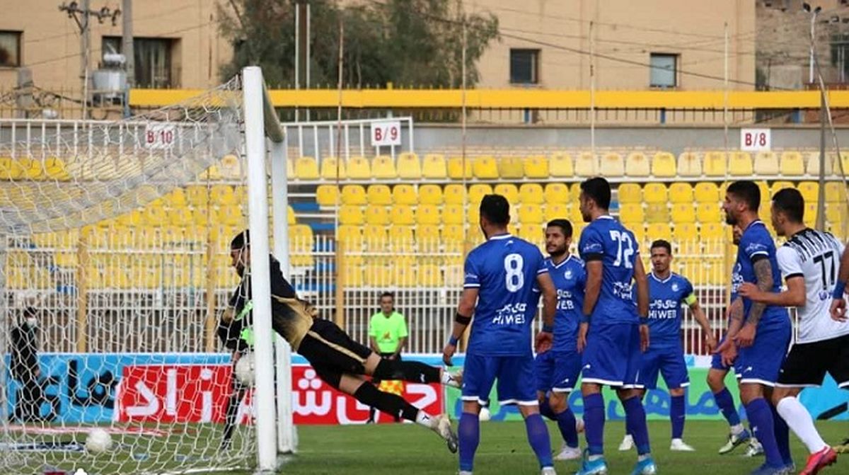 نفت مسجدسلیمان ۱-۱ استقلال؛ خلاصه بازی را ببینید