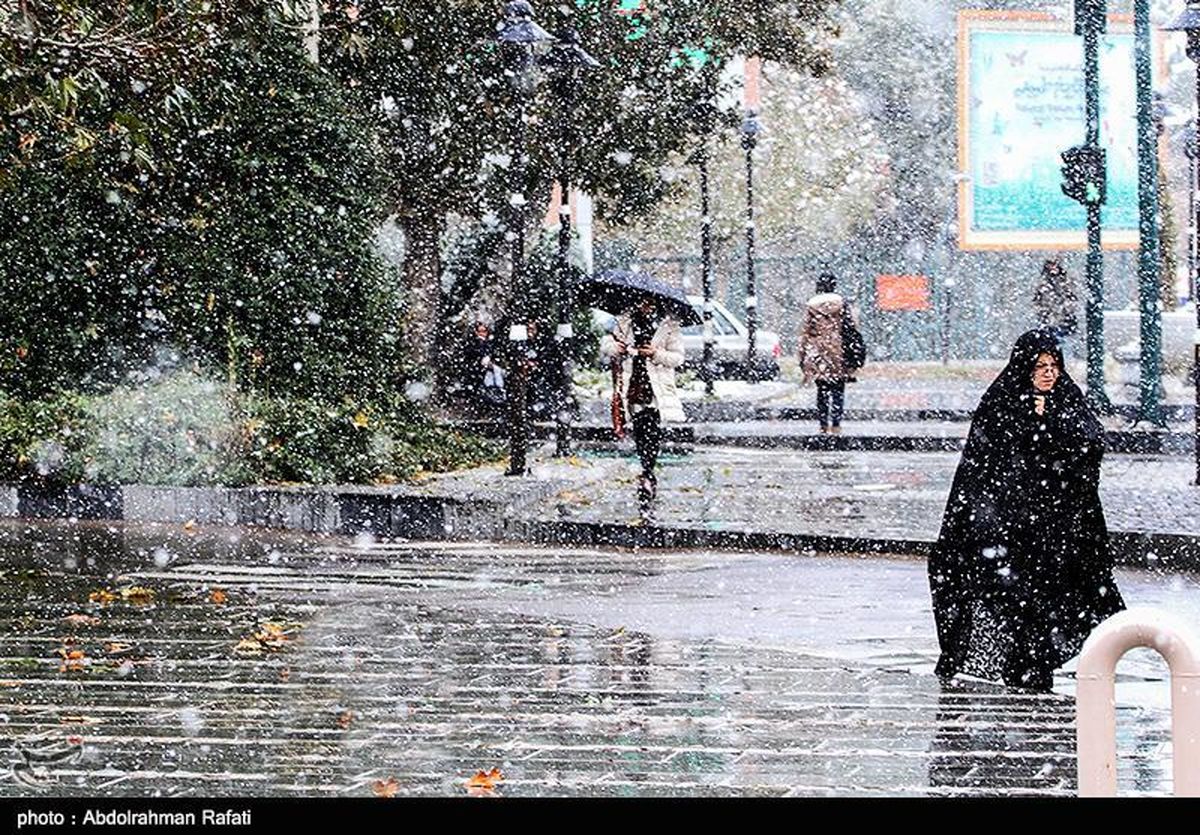 تشدید بارش باران و برف در کشور