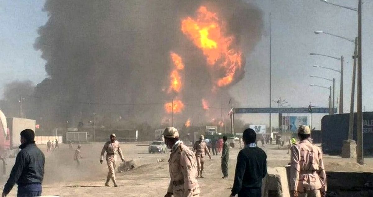 وضعیت پارکینگ اسلامقلعه قبلوبعد از انفجار را ببینید