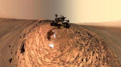ببینید | اولین تصاویر ارسال شده از سطح کره مریخ