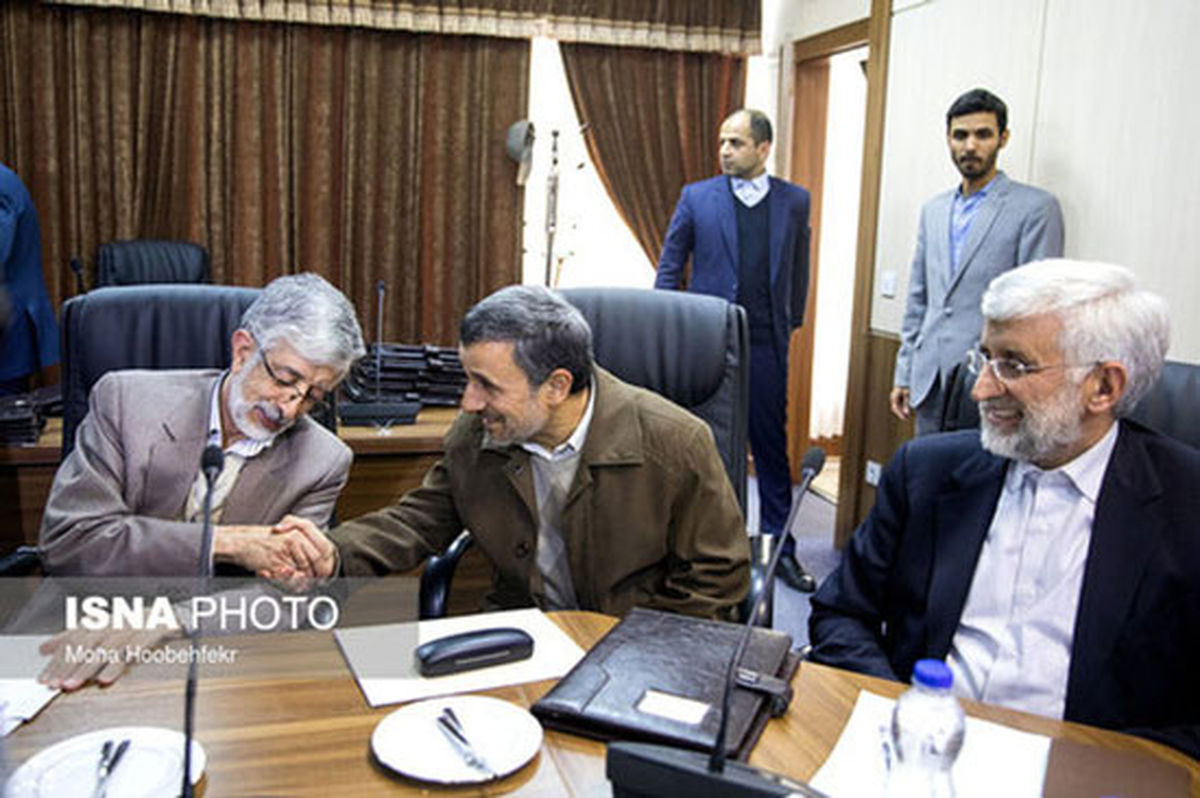 پاسخ تند احمدینژاد به اظهارات اخیر حدادعادل