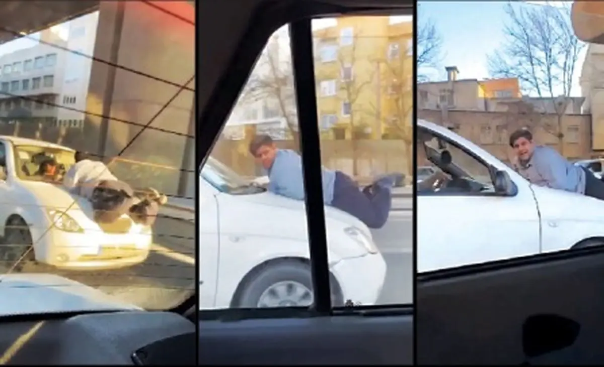 ماجرای‌ حیرت‌انگیز مرد خونسرد ‌روی ‌تیبای سفید
