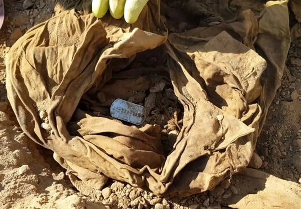 پیکر شهید پس از ۳۶سال در زمین کشاورزی پیدا شد