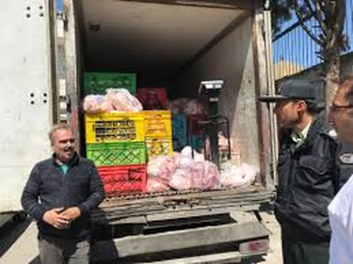 دستگیری هشت دلال بازار مرغ توسط پلیس