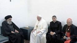 حاشیه‌های دیدار تاریخی پاپ ‌با آیت‌الله سیستانی