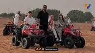تولد لاکچری پسر علیرضا بیرانوند + عکس خانوادگی