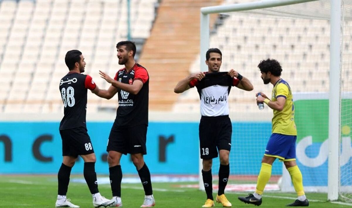خلاصه بازی پرسپولیس-نفت مسجدسلیمان؛ پایان خوش