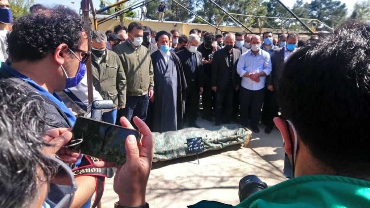 پیکر آزاده نامداری به خاک سپرده شد