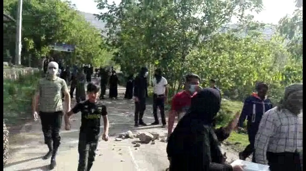 روایتی از درگیری‌های دیروز روستای «در تنگ» کهمان