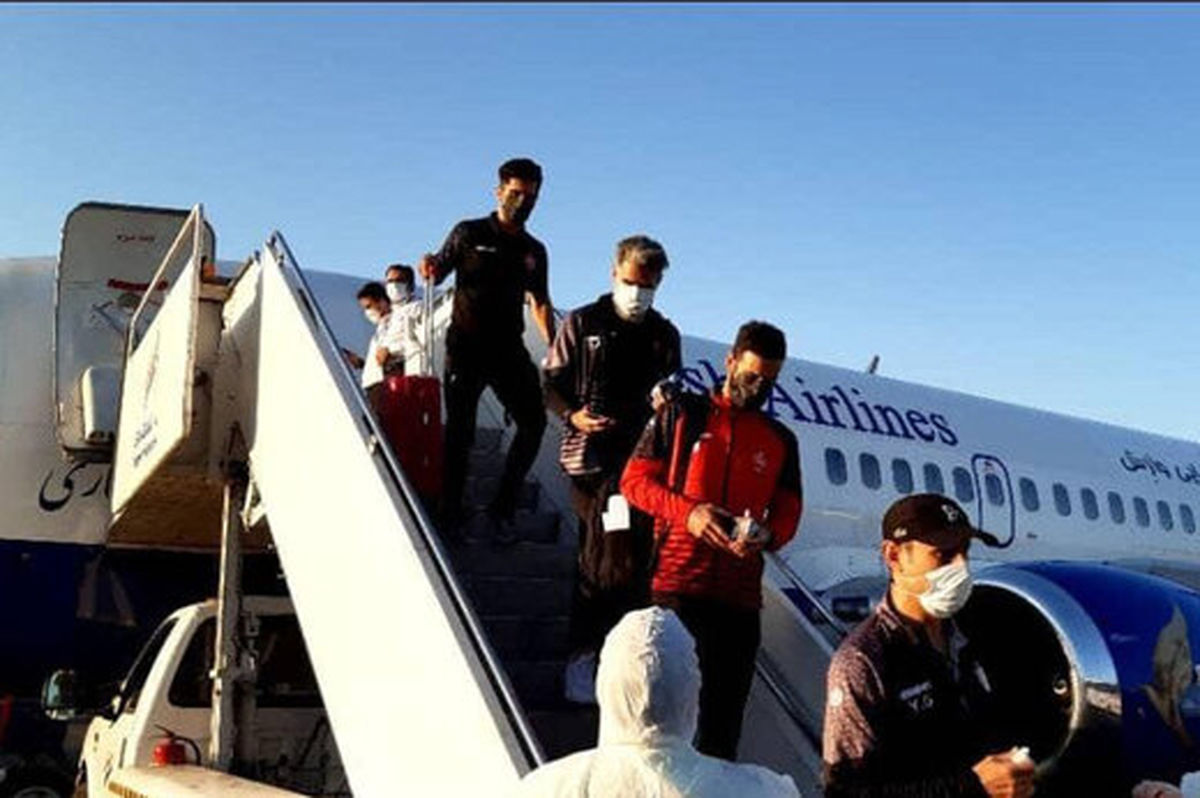 ببینید | پرسپولیس از هند برگشت و به قرنطینه رفت