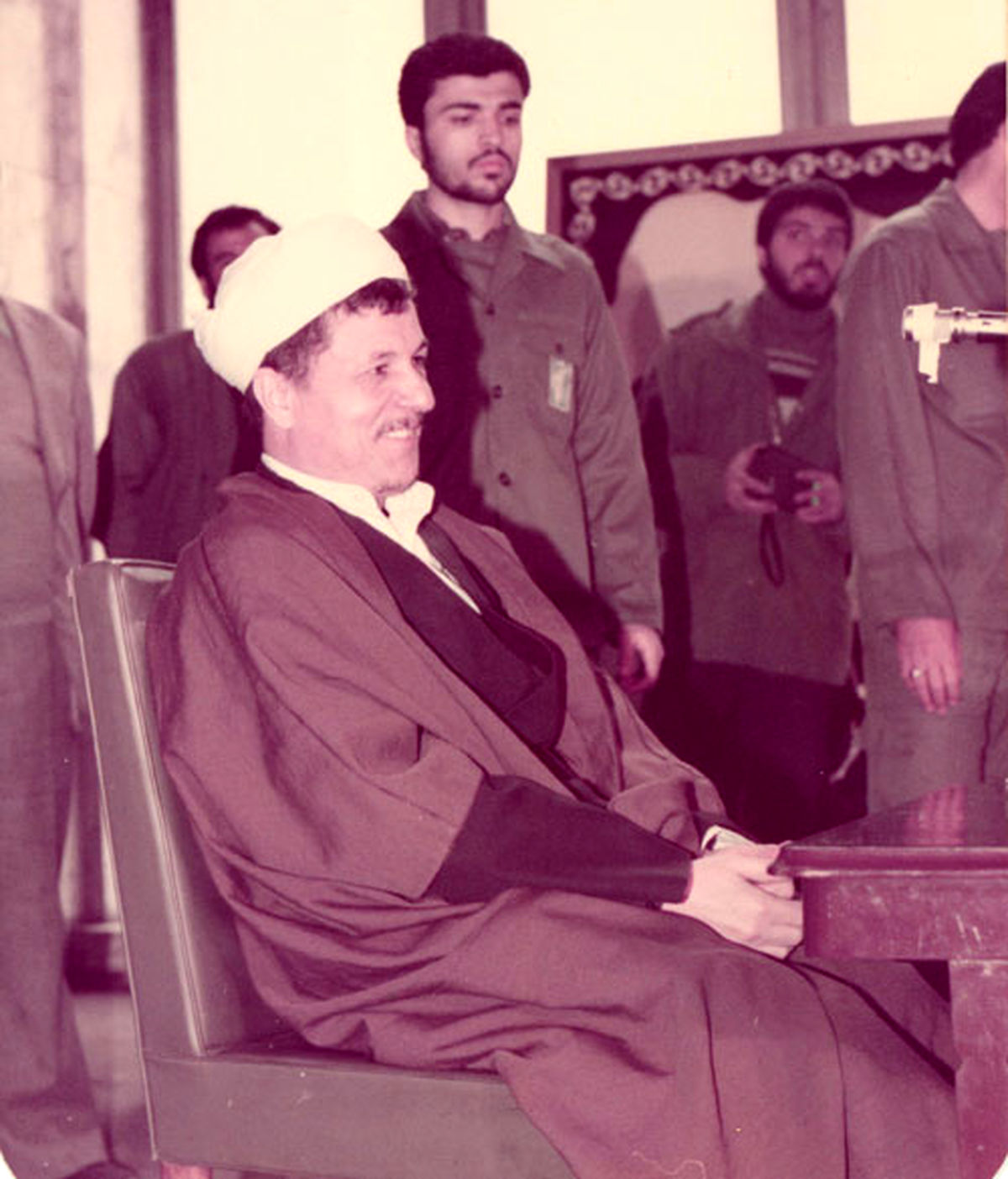 گریم جالب رامین راستاد برای نقش هاشمی رفسنجانی