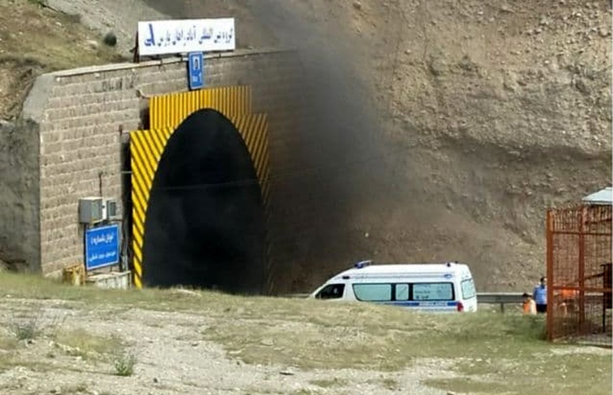 آتش‌سوزی در تونل اول آزاد‌راه تهران - پردیس