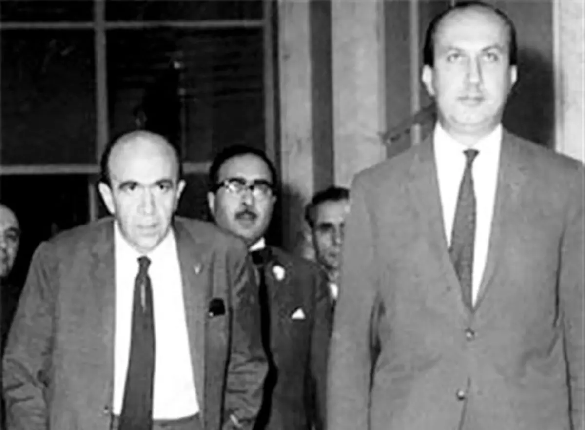 داستان دو باجناق؛ حسنعلی منصور و ‌هویدا
