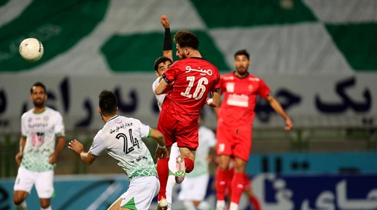 خلاصه بازی ذوبآهن-پرسپولیس؛ تیم یحیی کوتاه نمیآید