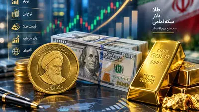 آخرین قیمت طلا، سکه و دلار امروز جمعه ۸ آبان / نرخ ارز در بازار آزاد 