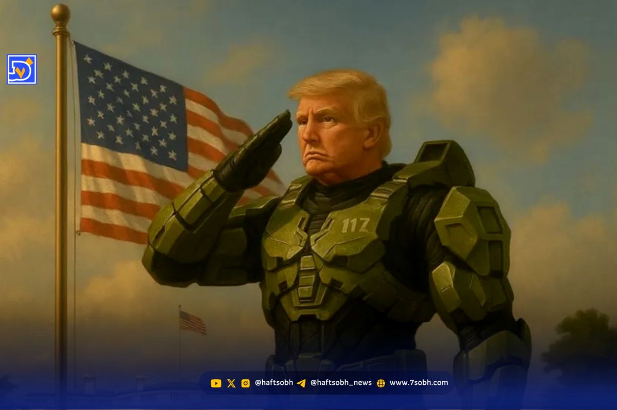 کاخ سفید پایان «جنگ کنسولها» را اعلام کرد؛ ترامپ در لباس مستر چیف!