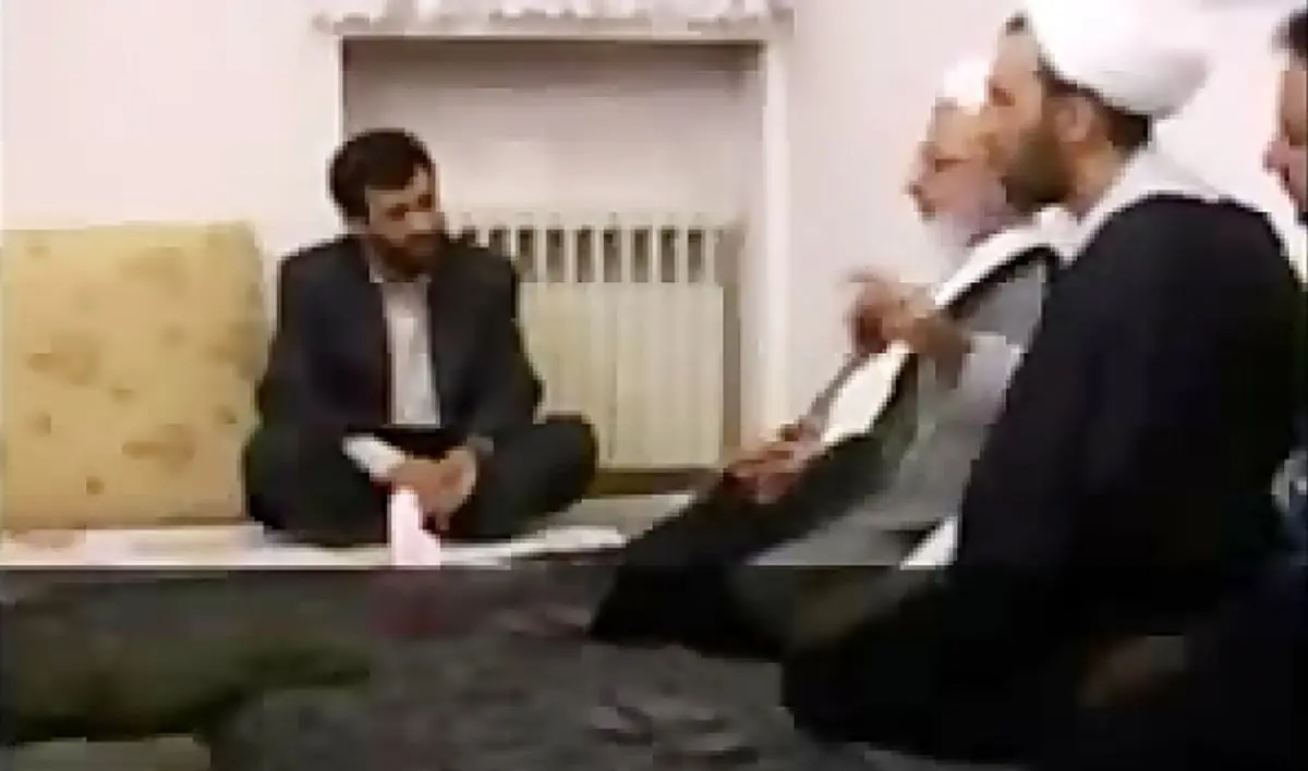 هاله نور را آیت‌الله جوادی‌آملی گفت یا احمدی‌نژاد؟