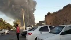 ببینید | اولین ویدئو از آتش‌سوزی پالایشگاه جنوب تهران