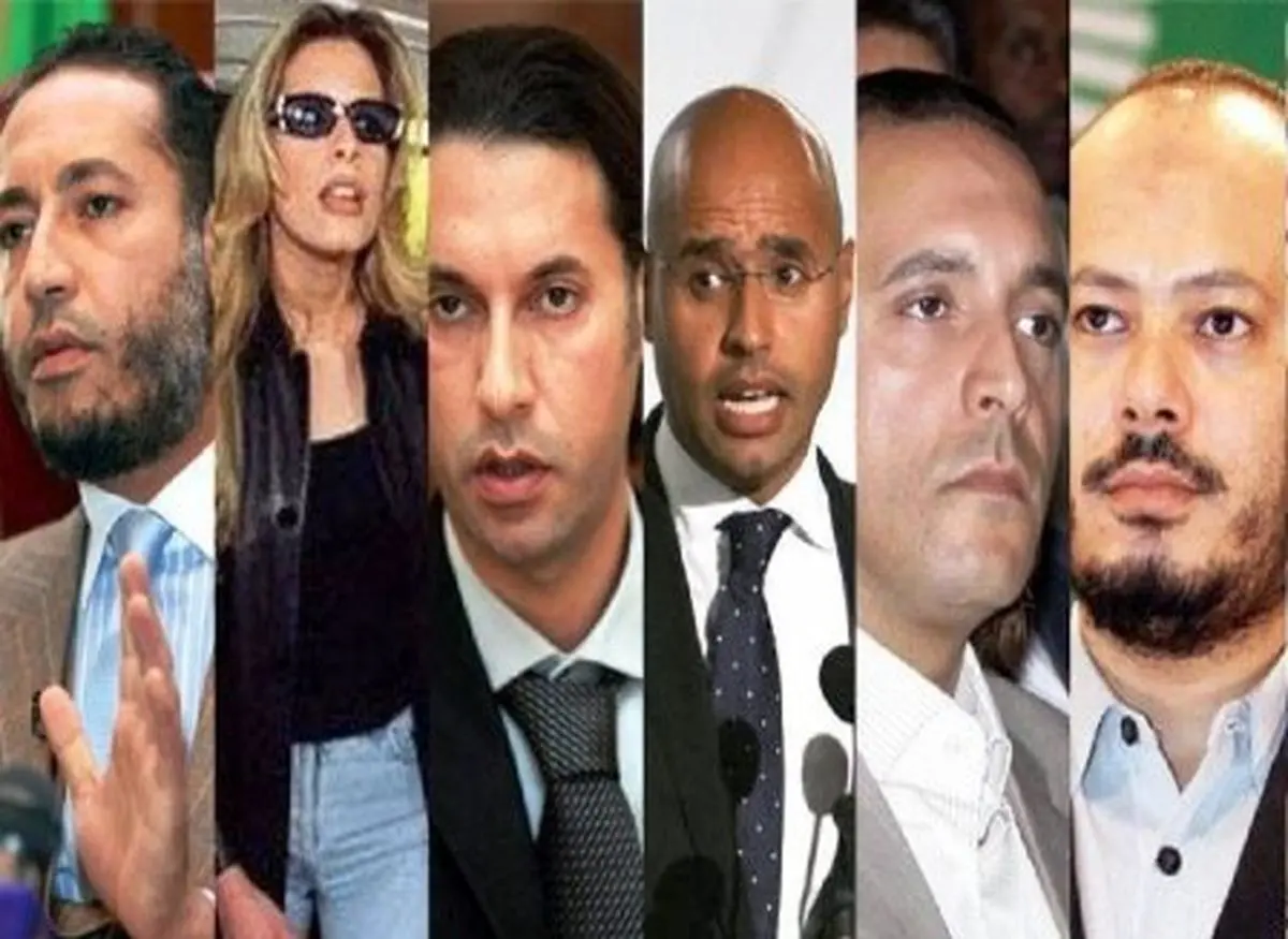 از سرنوشت خاندان قذافی چه خبر؟