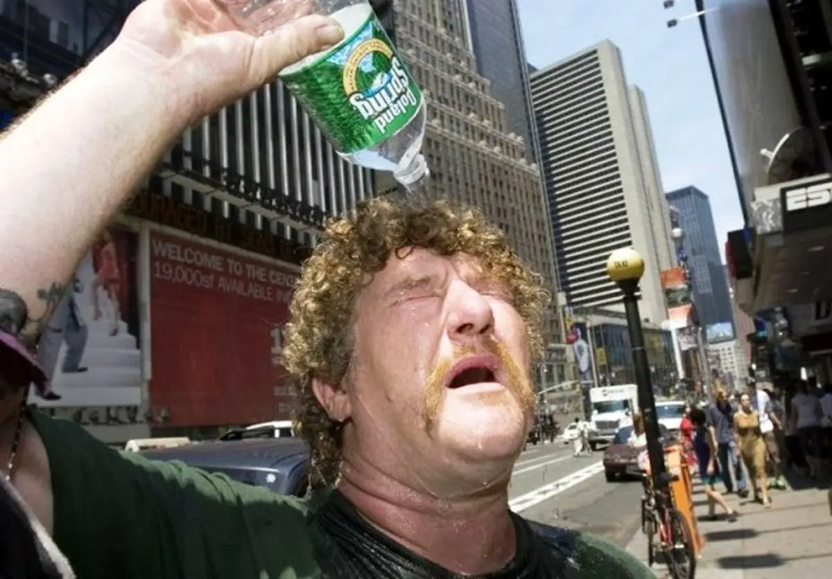 مهلکه گرما‌‌ در ‌یکی از سردترین کشورهای جهان