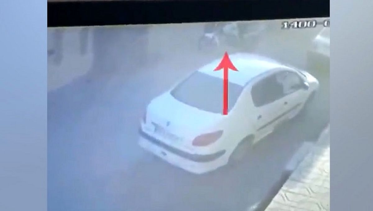 فیلم دلخراش از لحظه شهادت پلیس مشهدی