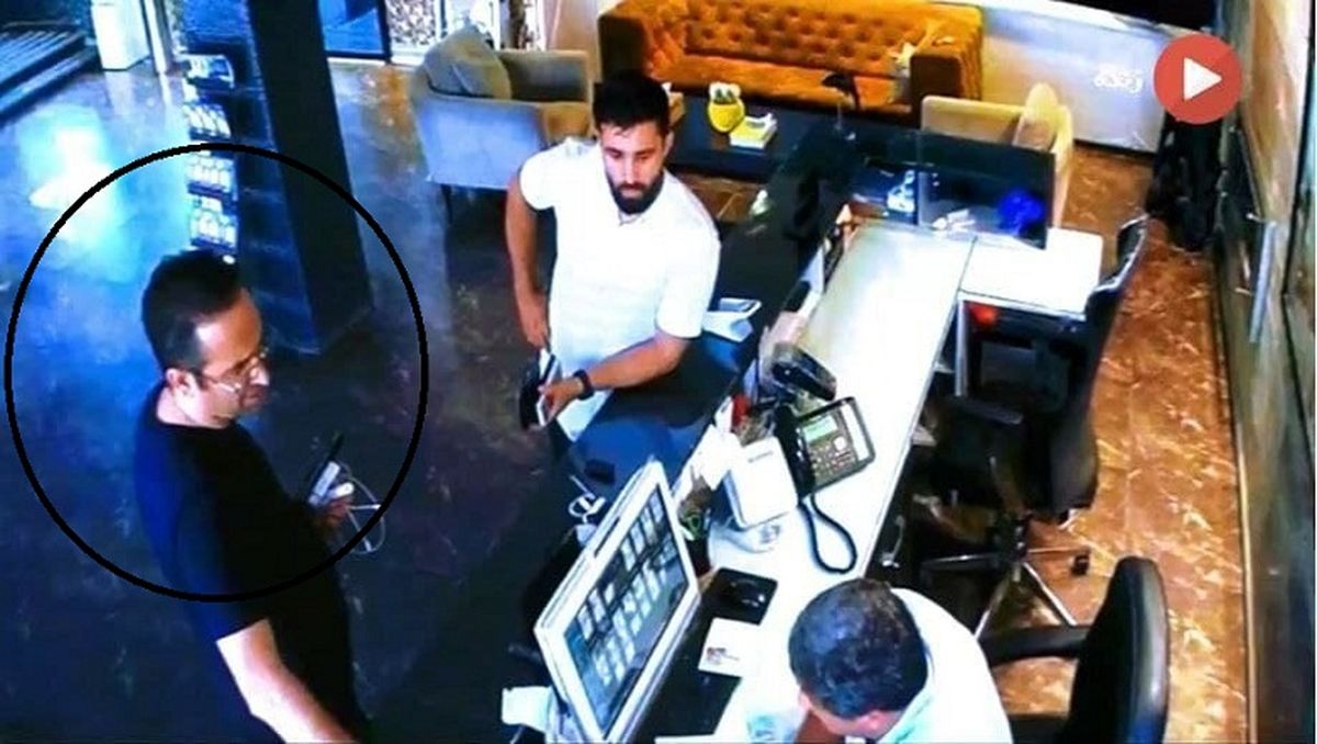 عکس جنجالی؛ علی خطیر در هتل داور جنجالی و محرومشده