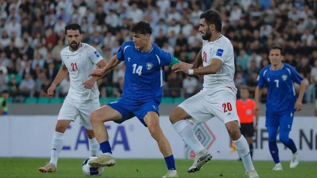 ارزش تیم ملی ایران پایین تر از ازبکستان و اندونزی