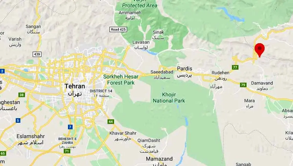 فوری | جزییات زمین‌لرزه ۳٫۹ ریشتری در شرق تهران