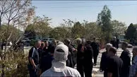 حضور پیشکسوتان پرسپولیس در بهشت زهرا برای خاکسپاری منوچهر شفقتیان