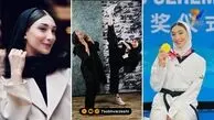 قاب ورزشی | مبینا نعمت‌زاده دختر تکواندوکار جوان